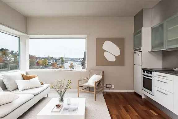 Sentral leilighet Fredrikstad sentrum - Panoramautsikt