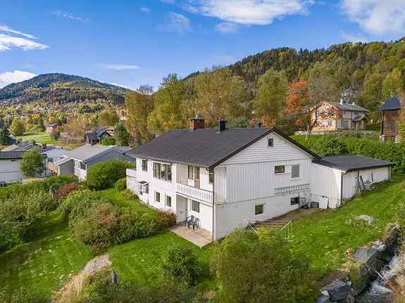 Stor enebolig i Ål - 5 soverom - Utleiedel - Dobbel garasje