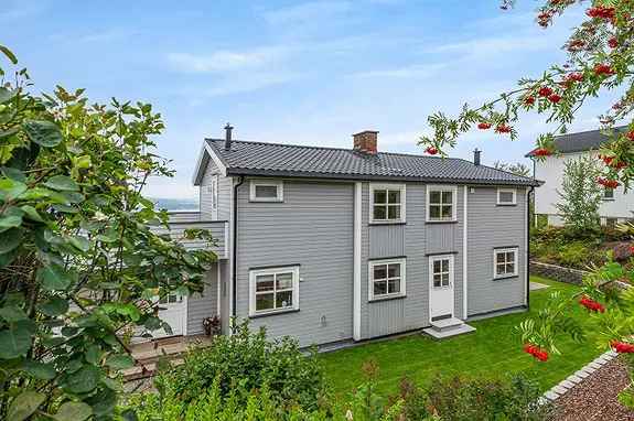 Enebolig Gjøvik - Nordbyen -  Vinterhage - Garasje - Nydelig Utsikt