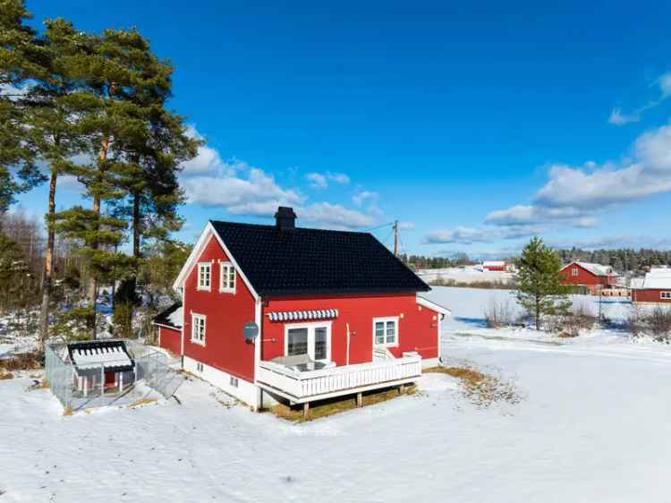 Hærland bolig landlige omgivelser stor tomt