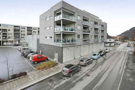 Lys 3-roms leilighet Mjøndalen sentrum