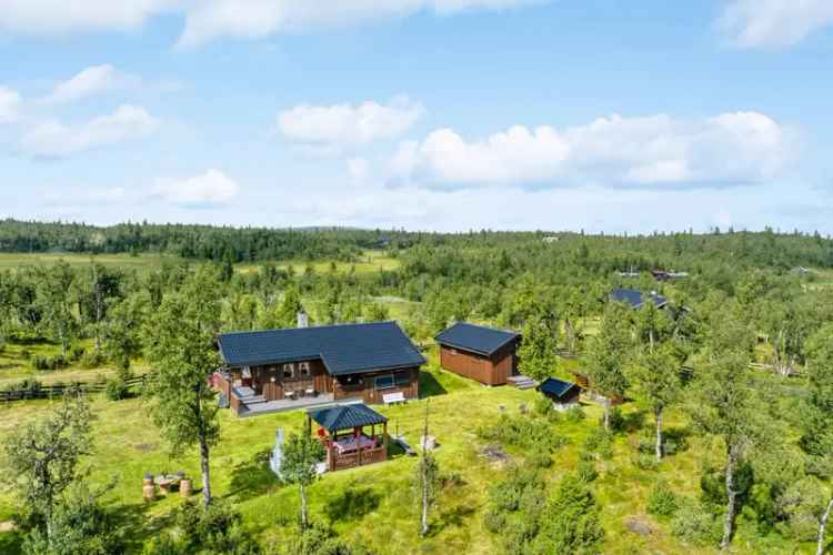 Hytte til salgs Valdres 3 soverom solrik beliggenhet