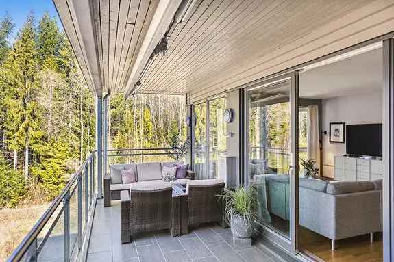 Pen 4-roms leilighet Nesøya - Vestvendt Terrasse - 2 Garasjeplasser