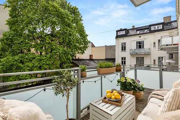 3-roms Leilighet Frogner Briskeby Oppusset 2022 Balkong Parkering Peis