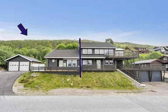 Tomannsbolig Hovden - Sentralt og solrikt