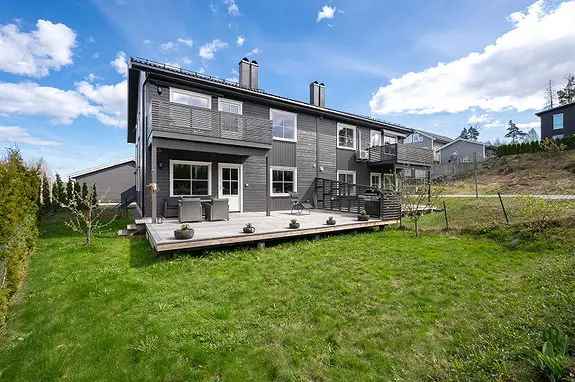 3-roms leilighet Øygardsåsen - Garasje og solrik uteplass