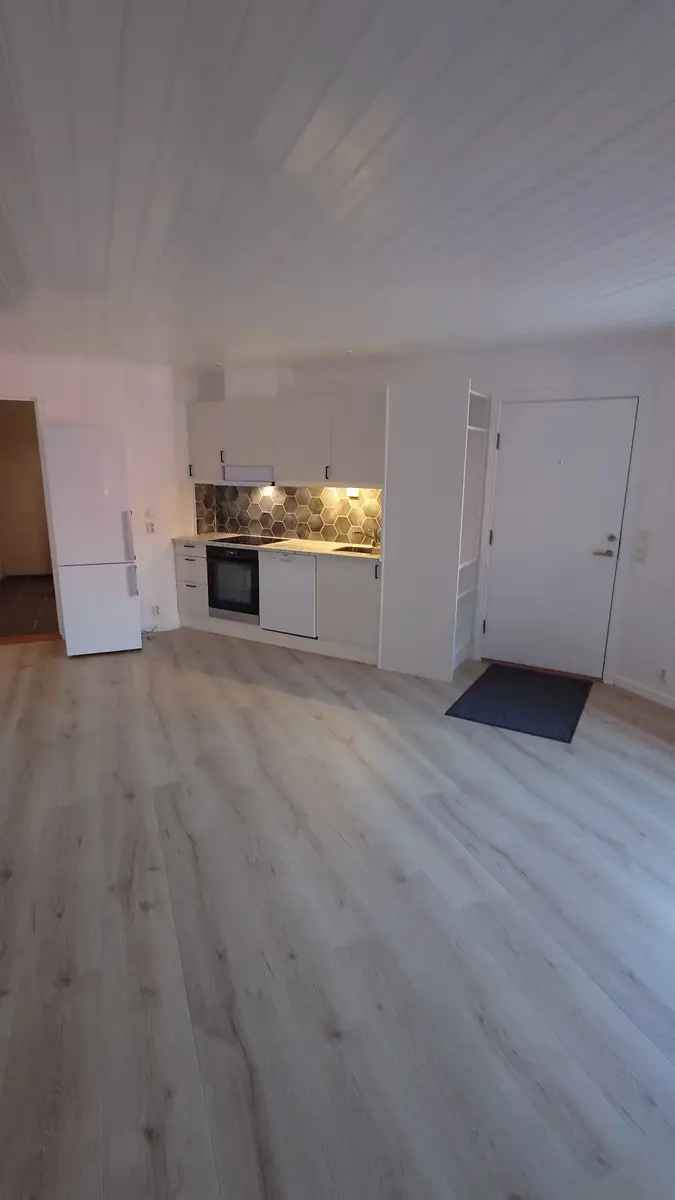 Sentral 3-roms leilighet Halden - Nyrenovert