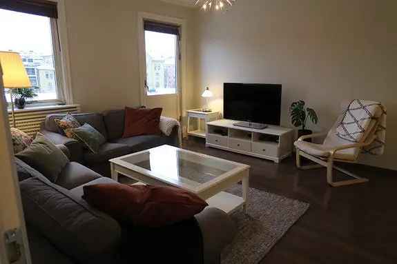 Majorstuen 3-roms leilighet - Heis Balkong