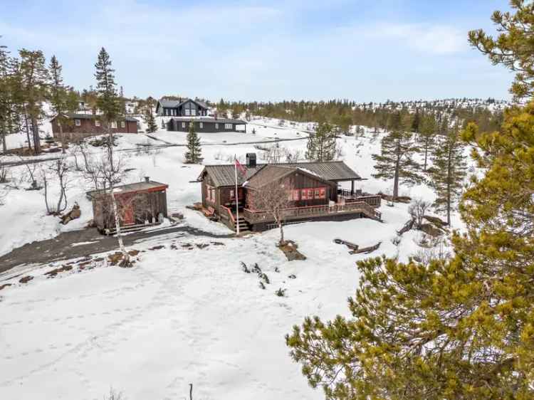 Hytte Blefjell Panoramautsikt Totalrenovert 2007