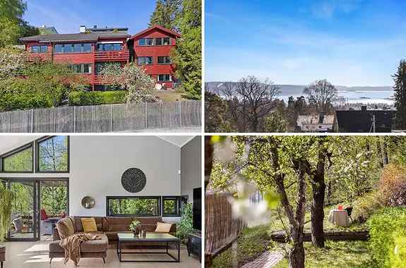 Stor enebolig pa Montebello 289 kvm med hybel