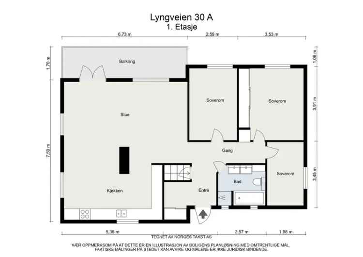 Lyngveien 30A:  2 Utleiedeler Garasje Peis Ekeberg