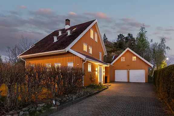 Stor enebolig Torsrødveien - Familiebolig med 4 soverom
