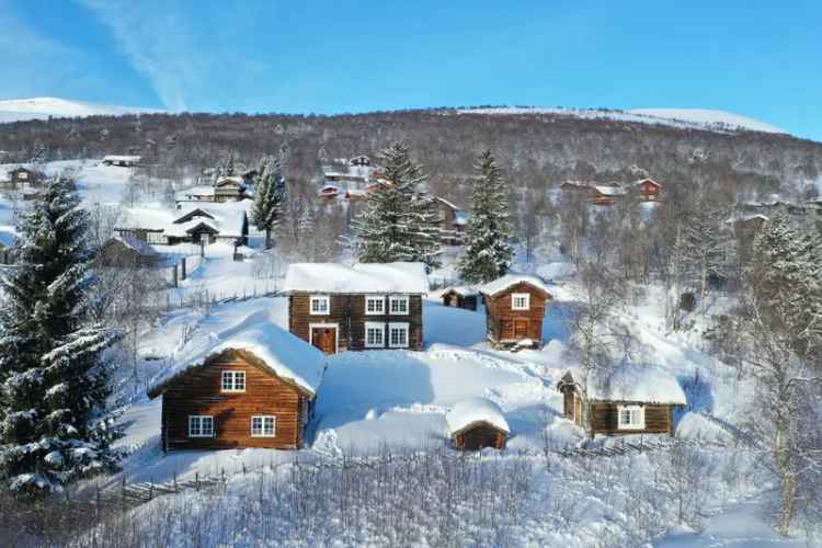 Unik Fritidseiendom Hornlia - Idyllisk Fjellgård