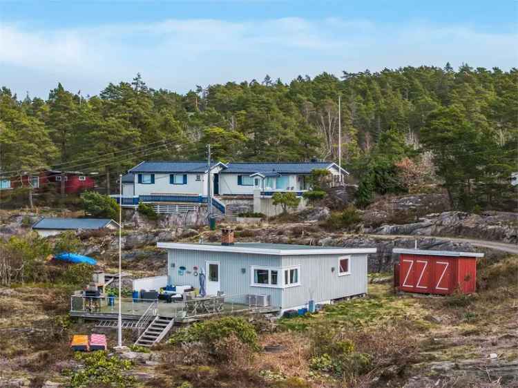 Hytte Tjøme Vestside Fjordutsikt Båtplass