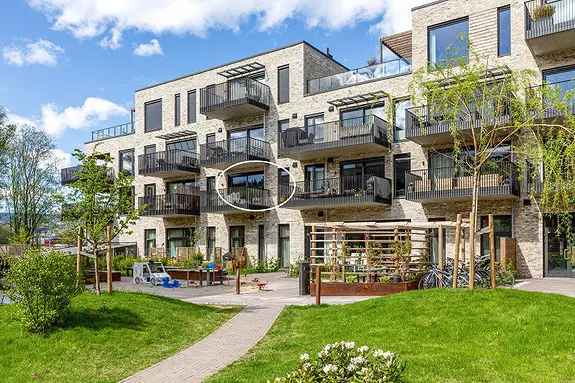 2-roms leilighet Proffen Hageby 2023 - Heis - Balkong - Sentralt