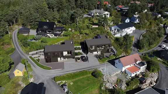 Moderne Eneboliger Landlig Omgivelser Nar Lagunen