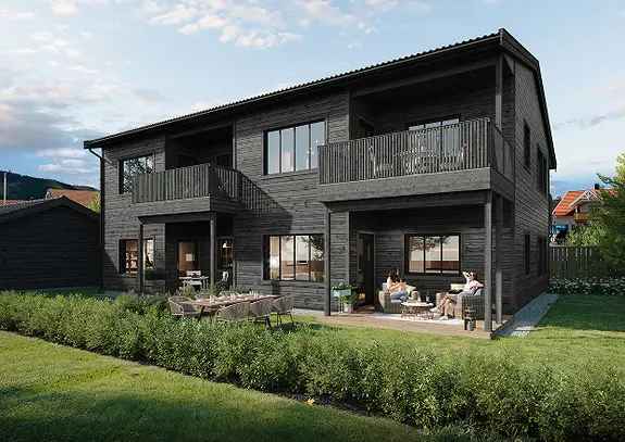 Moderne leiligheter 70 kvm - Carport - Sportsbod - Borettslag