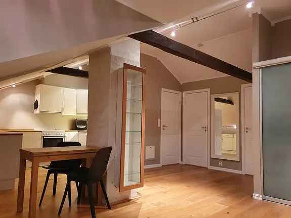 3-roms Loftsleilighet Grünerløkka 72m2