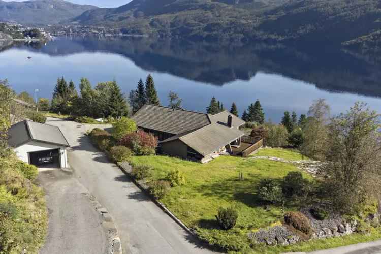 Saudasjøen Enebolig Panoramautsikt Totalrenovert
