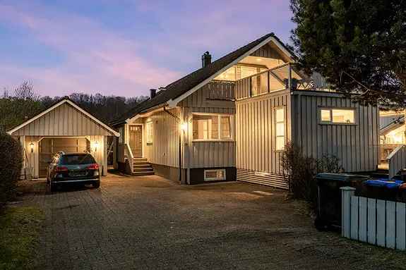 Familievennlig Villa p
Mosser
ød - 5 Soverom, Garasje, Stor Hage
