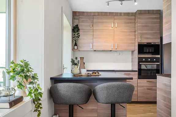 3-roms leilighet Moss - Sentral beliggenhet - Vestvendt veranda