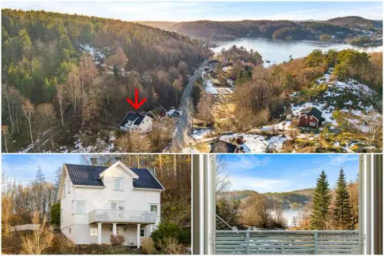 Enebolig med Utsikt og Kort Vei til Sjøen