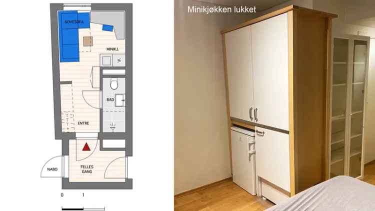 Hybel Skøyen - Moderne Hybel nær offentlig transport
