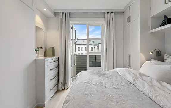Lekker 2 3-roms leilighet Frogner Briskeby 2 balkonger