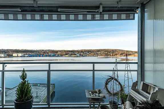 Frontleilighet Moss - Sjøutsikt - Heis - Garasje