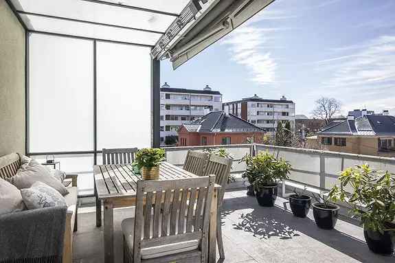 Toppleilighet Frogner 170m2 + 104m2 Terrasse