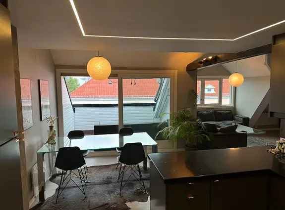 Toppleilighet Majorstua Vestvendt Terrasse 4m Takhoyde