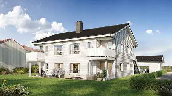 Selveierleiligheter Holtandalen - 3 soverom, peis