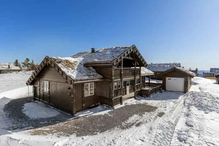 Moderne Hytte Lifjell - 4 Soverom Badstue Garasje